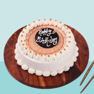 Birthday Cake with Rich Butterscotch