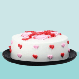 Black Forest Cake with Rosy Romance