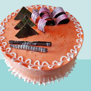 Caramel Glaze Designer Celebration Cake