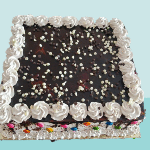 Chocolate Sprinkle Square Party Cake