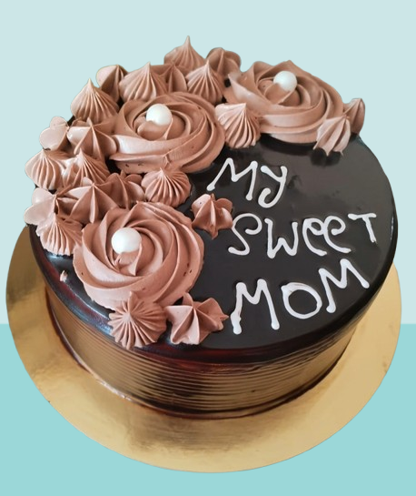 Chocolate Truffle Mom Special Cake