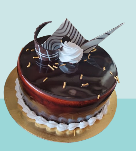 Classic Chocolate Mirror Glaze Cake