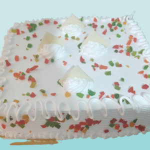 Classic Vanilla Celebration Sprinkle Cake