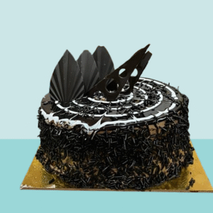 Dark Chocolate Sprinkle Delight Cake