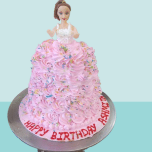Enchanting Princess Doll Celebration Cake