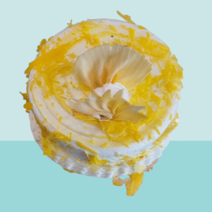 Golden Pineapple Delight Cake