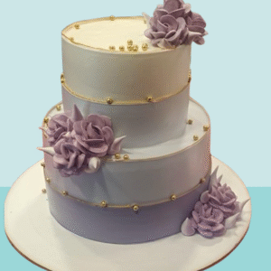 Lavender Floral Luxury Cake