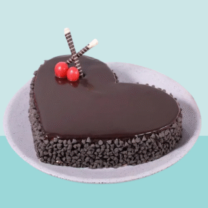 Premium Heart Shape Chocolate Truffle Cake