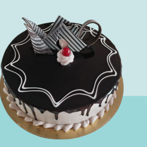 Royal Chocolate Mirror Glaze Cake