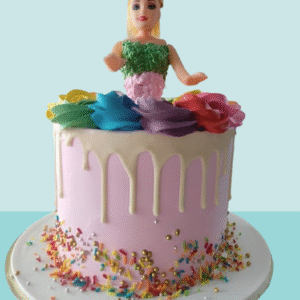 Royal Princess Dress Cake