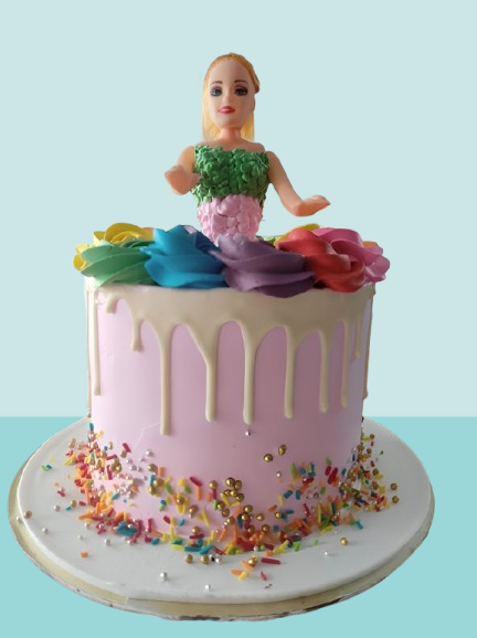 Royal Princess Dress Cake