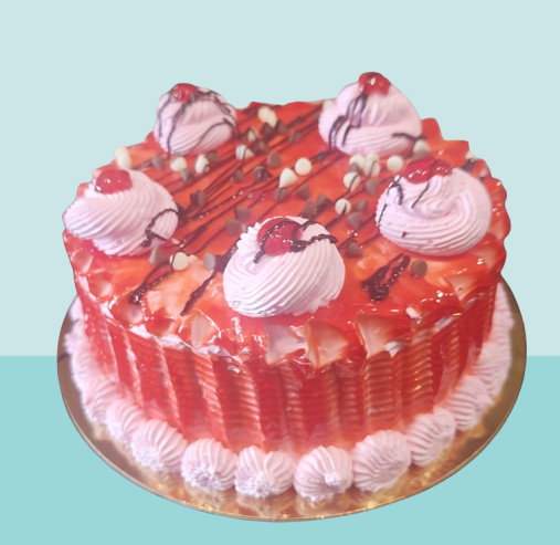 Strawberry Glaze Delight Cake - Image 3