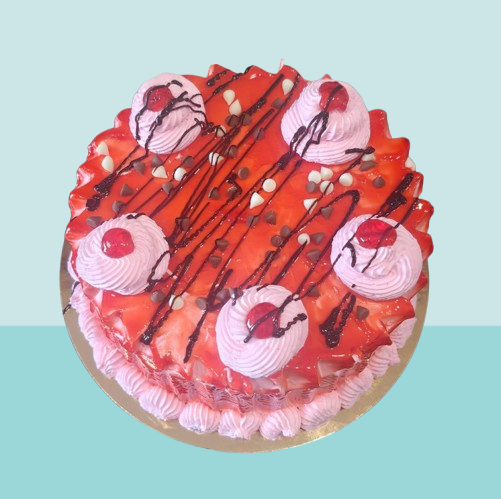 Strawberry Glaze Delight Cake - Image 2
