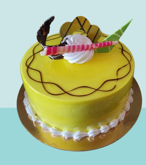 Sunny Pineapple Delight Cake