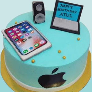 Tech Theme Gadget Celebration Cake