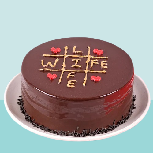 Wife-Only Chocolate Truffle Cake - Image 3