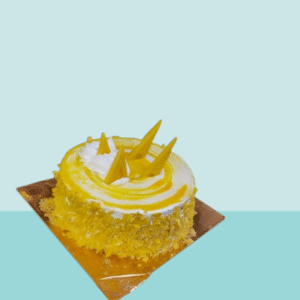 Yellow Cream Designer Cake